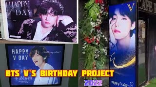 BTS V's Birthday Project 2022 #bts #taehyung #v #tae #vbirthday #태형 #purple