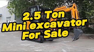 2.5 ton mini excavator for sale | chinese kubota mini excavator