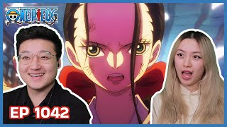 ROBIN'S TIME TO SHINE! 🥰 | One Piece Episode 1042 Couples Reaction \u0026 Discussion