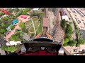 goliath pov 5k rmc topper track coaster six flags great america gurnee il