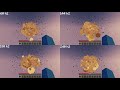 minecraft slow mo 60hz vs 144hz vs 180hz vs 240hz