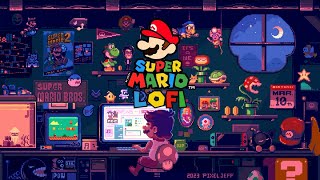 Super Mario 🍄 Lofi HipHop |best calm and relaxing Mix | Super Mario Bros - Art: @pixeljeff_design