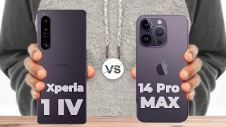 Sony Xperia 1 iv vs iPhone 14 Pro Max  | Full Comparison