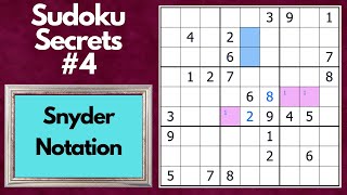 The Best Sudoku Tip Use Snyder Notation Shorts
