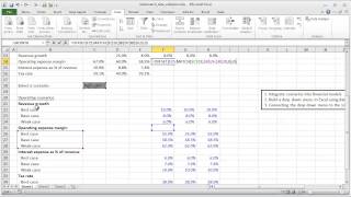 Financial Modeling Quick Lesson: OFFSET / MATCH and Data Validation (Part 2)