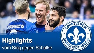 Darmstadt 98 | Highlights vom Sieg gegen Schalke 04