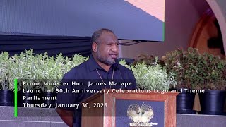 Prime Minister Marape Mourns Passing of Sir Julius Chan on Day of PNG’s 50th Anniversary Launch