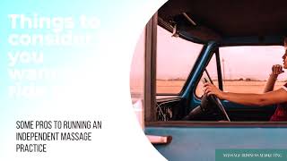 Thinking of going solo? The pros in solo massage therapy | Massage Business Marketing