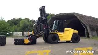 tito.com // Hyster tire handler demonstration