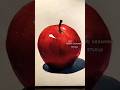realistic acrylic painting Apple #acrylicpainting #apple #art
