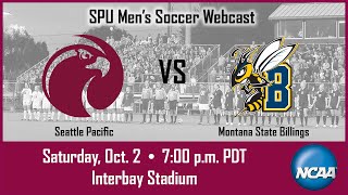 SPU Men's Soccer vs. Montana State Billings