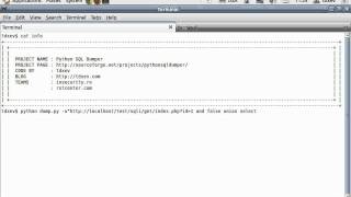 Python SQL Dumper - How to use limit with --tables option