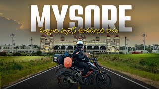 Mysore పోదాం అనుకున్న కానీ బైక్ సర్వీస్ సెంటర్ కి పోయినా | Solo Ride | Abhi