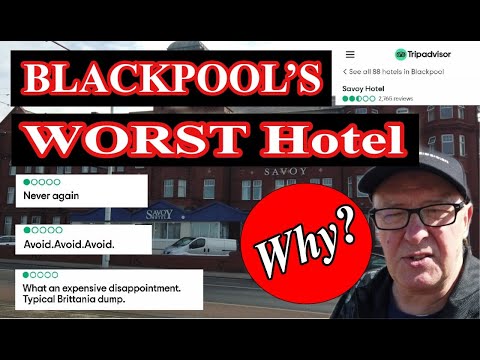 WORST HOTEL BLACKPOOL? - SAVOY HOTEL - YouTube