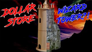 Building a $5 WIZARD TOWER from the Dollar Store!