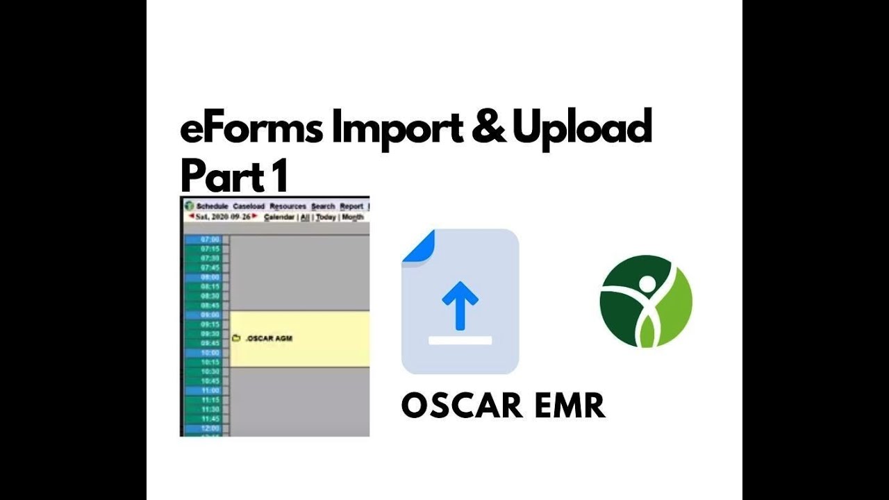 Eforms Import Upload Part 1 Youtube