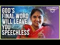 GOD's FINAL Word Will AMAZE You 🤯! Rani P L | Samarpan