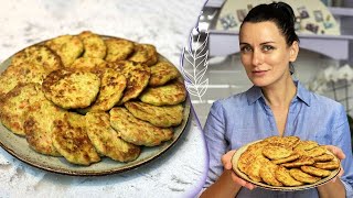 ОЛАДЬИ из КАБАЧКОВ🥘 Секрет, о котором вы не знали😉 Фирменный РЕЦЕПТ Лизы Глинской 😎 ГОТОВИМ ВМЕСТЕ