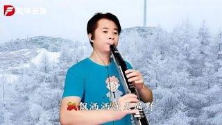 电吹管一曲经典老歌《我爱你塞北的雪》，回味无穷，永远的经典