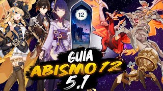 NUEVO ABISMO 12 | GUÍA ABISMO FÁCIL. Genshin Impact 5.1