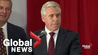 Newfoundland Liberal Premier addresses supporters after minority government win