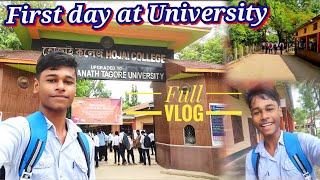 My First day of Rabindranath Tagore University Hojai // #hojaicollege #hojai #myfirstdaycollege