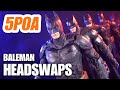 CHRISTIAN BALE BATMAN HEAD SWAPS! McFarlane Toys DC Multiverse Dark Knight Action Figure Review