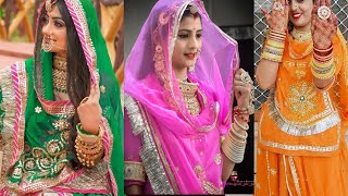 rajputi Royal Bridal Poshak  Collection Latest l राजपूती पोशाक l मारवाड़ी पोशाक/ बेस part (3)