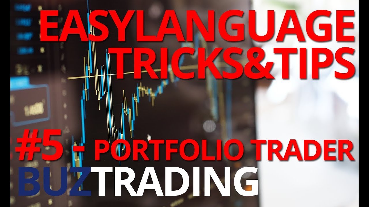 Easylanguage Tricks Tips 5 Multicharts Portfolio Trader Youtube