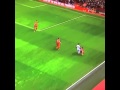 Alberto Moreno Superb Sliding Tackle vs Swansea