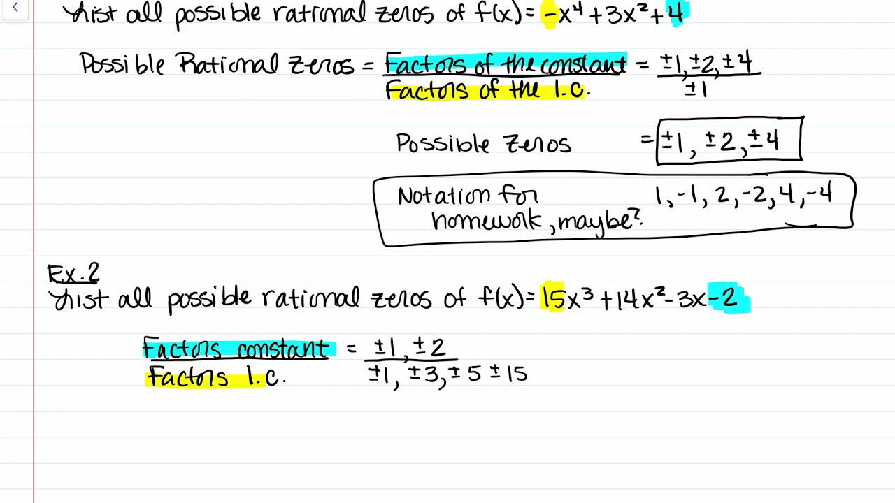 Mrs. B - Lecture Video - Section 3.4 - Math 1314 - YouTube