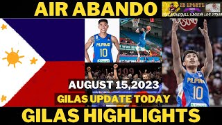 RHENZ ABANDO | GILAS HIGHLIGHTS | FIBA WORLD CUP REWIND | AUGUST 15, 2023