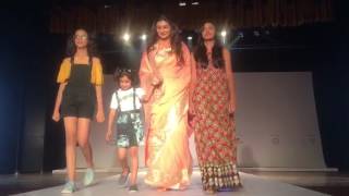 Princess Rukshmani Kumari walking the Ramp for #DaughtersArePrecious at Manipal University Jaipur