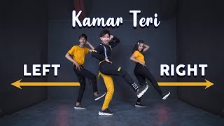 Kamar Teri Left Right Dance Video With Tutorial  | Vicky Patel Choreography |  Trending Haryanvi