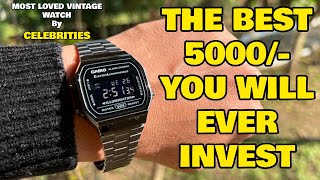 BEST Casio Vintage Watch UNDER ₹5000 Unboxing \u0026 Review Casio A168WGG | MUST BUY