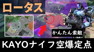 【ロータス】攻防全サイト対応ナイフ空爆定点【KAYO】