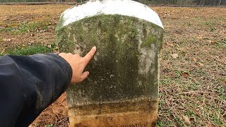 FORGOTTEN GRAVES IN THE TENANT FARMER CEMETERY | NEWNAN GEORGIA