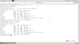 How to mount/unmount Local and Network Filesystem in Linux