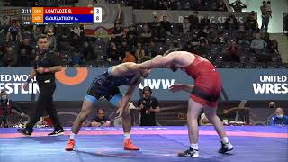 1/8 FS - 65 kg: B. LOMTADZE (GEO) v. A. GVARZATILOV (AZE)