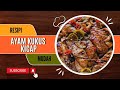 Ayam Kukus Kicap