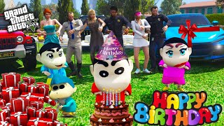 GTA 5: Franklin Celebrating Phinchan Birthday 🎂💐 But Shinchan Shout At Phinchan 💔😭PS Gamester