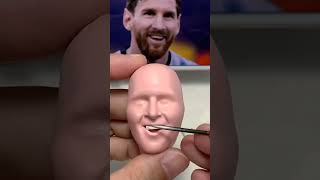 Leo Messi made from polymer clay | PART1 #shorts #leomessi #ytshorts