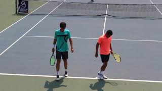 Bonzi Benjamin/Denolly Corentin defeat Fanselow Sebastian/Maamoon Mohamed final M25 Nonthaburi, THA