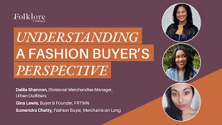 Understanding a Fashion Buyer's Perspective | Connect Webinars