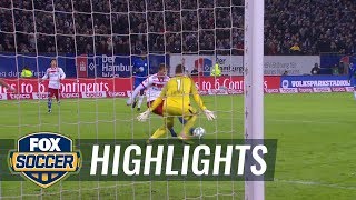 Hamburger SV vs. VfL Wolfsburg | 2017-18 Bundesliga Highlights