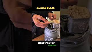 Muscle blaze biozyme performance whey protein  unboxing ASMR @Muscleblaze  #abduls47 #gymworkout