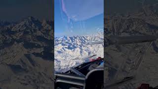 Welle über den Alpen #aviation #aviationlovers #glider #segelfliegen #alps #mountains #trending #sky