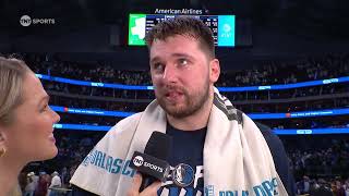 Luka Doncic on Mavs Going Up 3-0 vs. Wolves: 'Gotta get one more' | 2024 NBA Playoffs