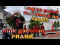 drinking gasoline prank on public | laughtrip to!🤣