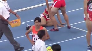 2014東京都高校新人陸上 女子4×400mリレー　予選6組